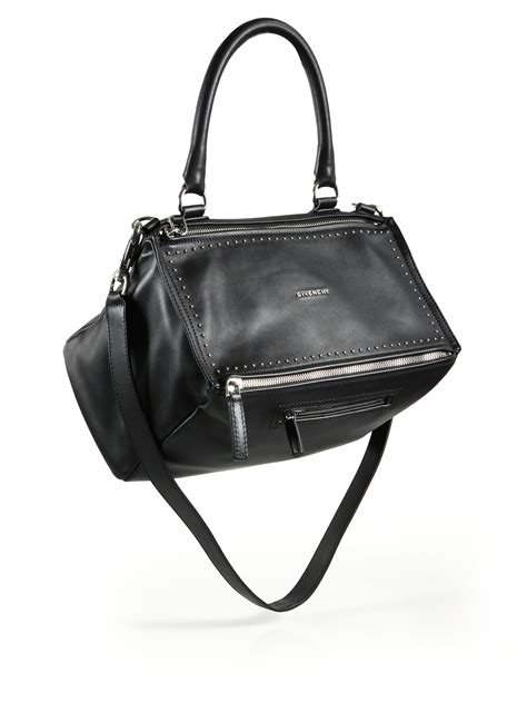 givenchy medium studded pandora shoulder bag|givenchy pandora bag medium.